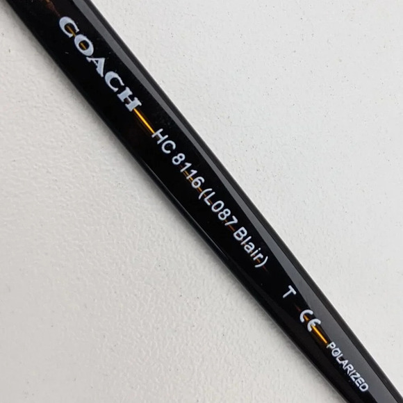 🕶️Frame only! Coach L087 BLAIR HC8116-50011T5  Sunglasses 56/16-135 / ALE819🕶️ - Picture 5 of 8